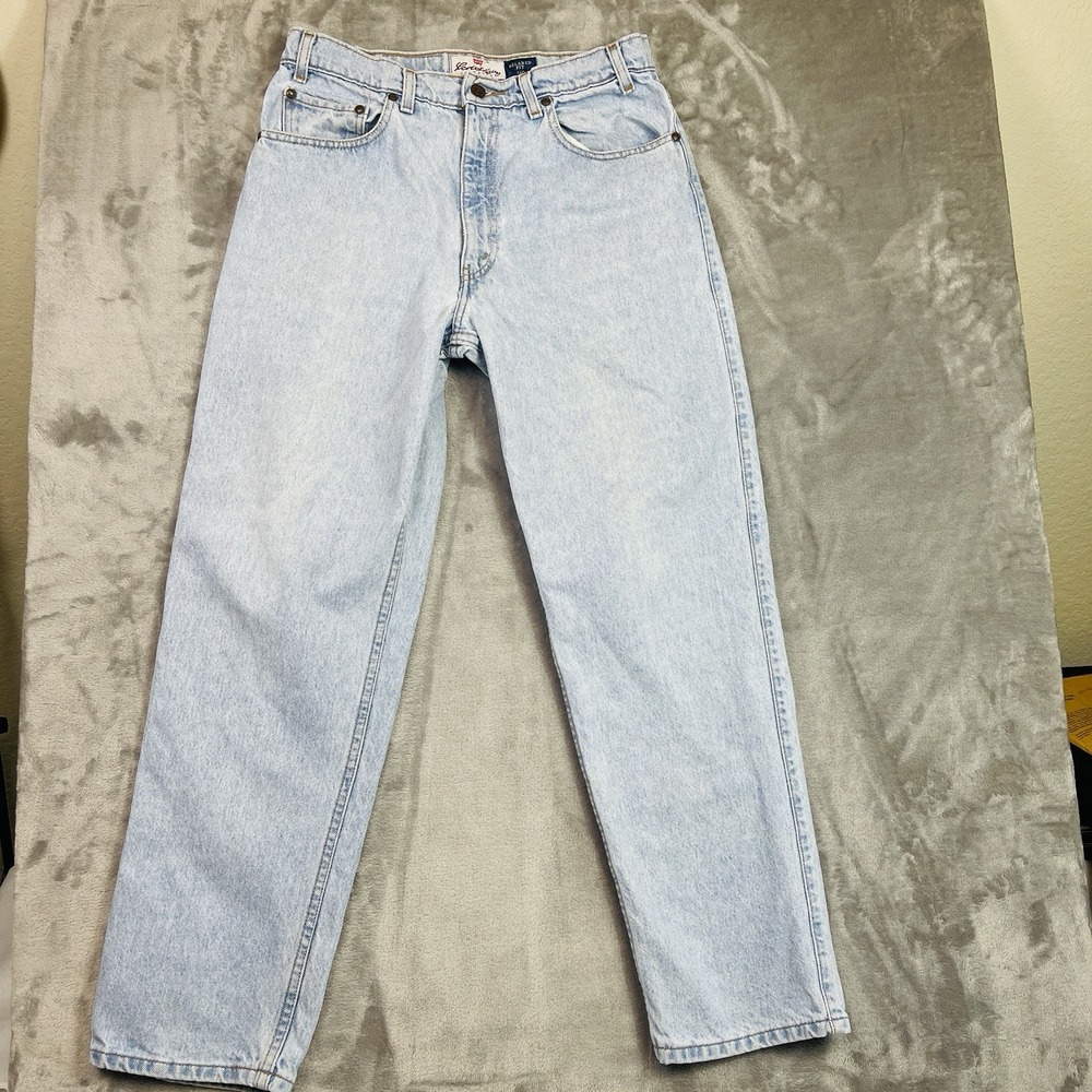 Vintage Mens Levis Jeans Relaxes Fit 540 34x30 Light Faded Blue